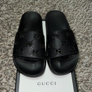 Authentic Gucci Rubber Slides